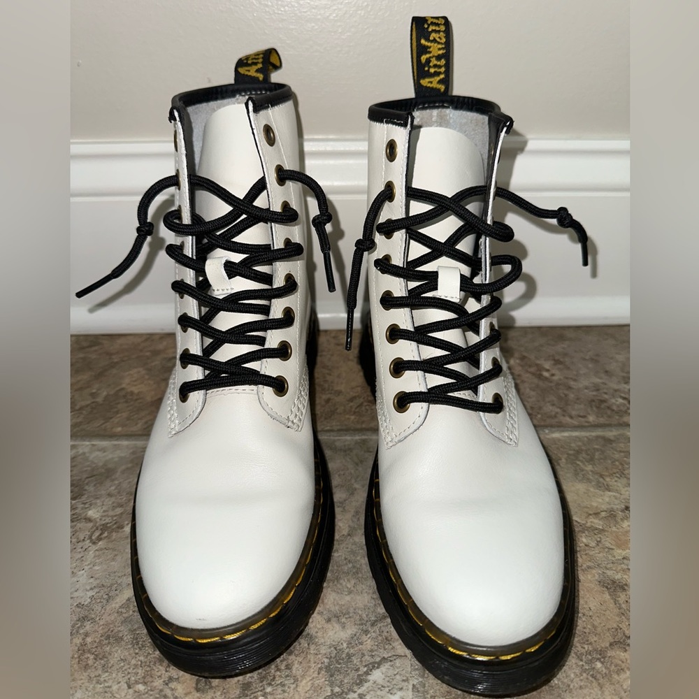White Doc Martens, worn a couple times!